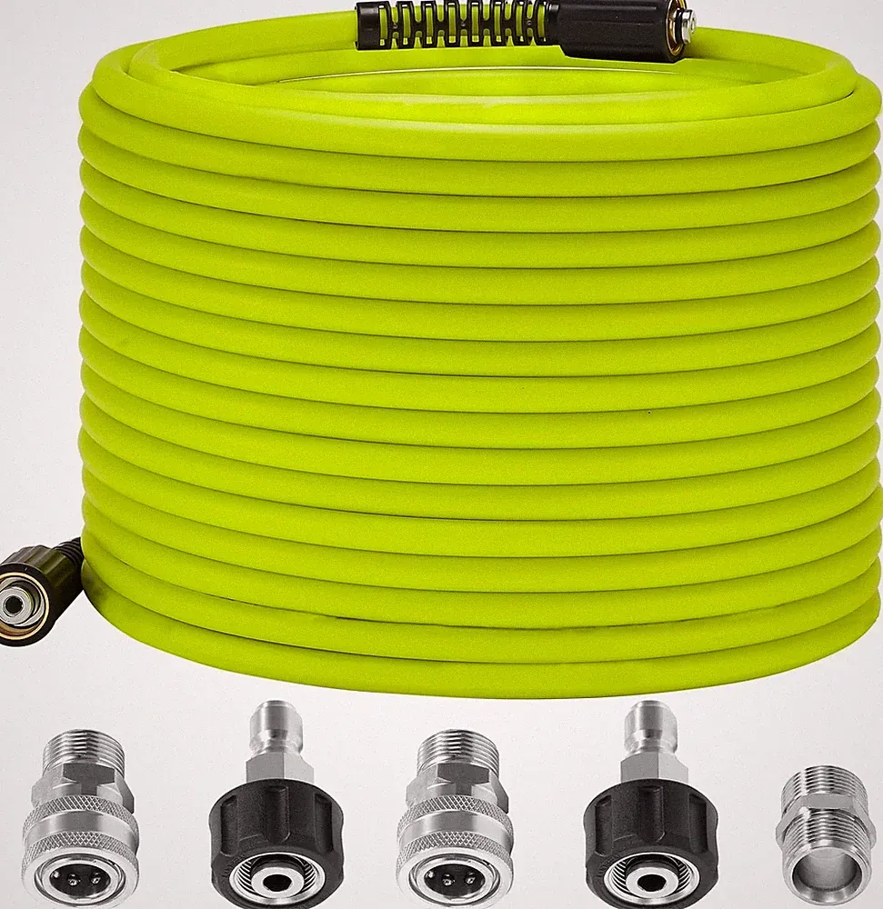 M MINGLE Replacement 1/4" Pressure Washer Hose 50 FT - 3600PSI