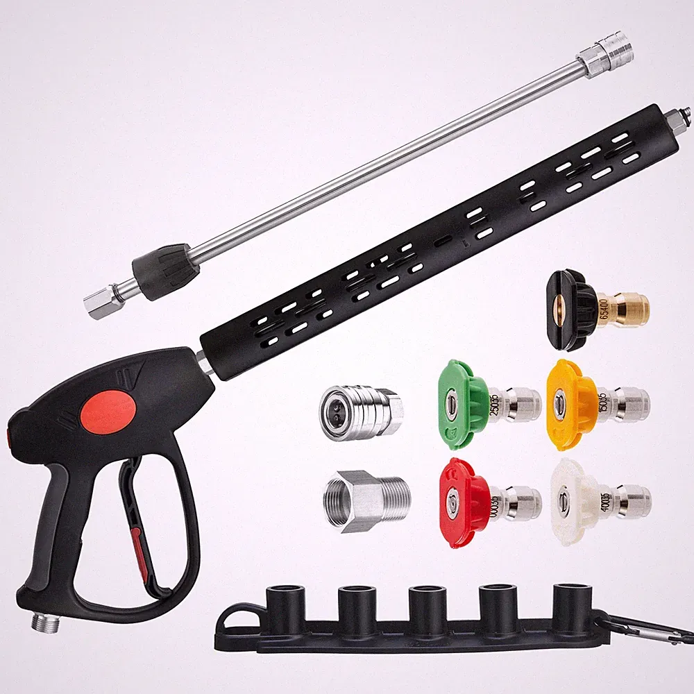 M MINGLE Replacement Pressure Washer Gun with Extension Wand, M22 40 Inch