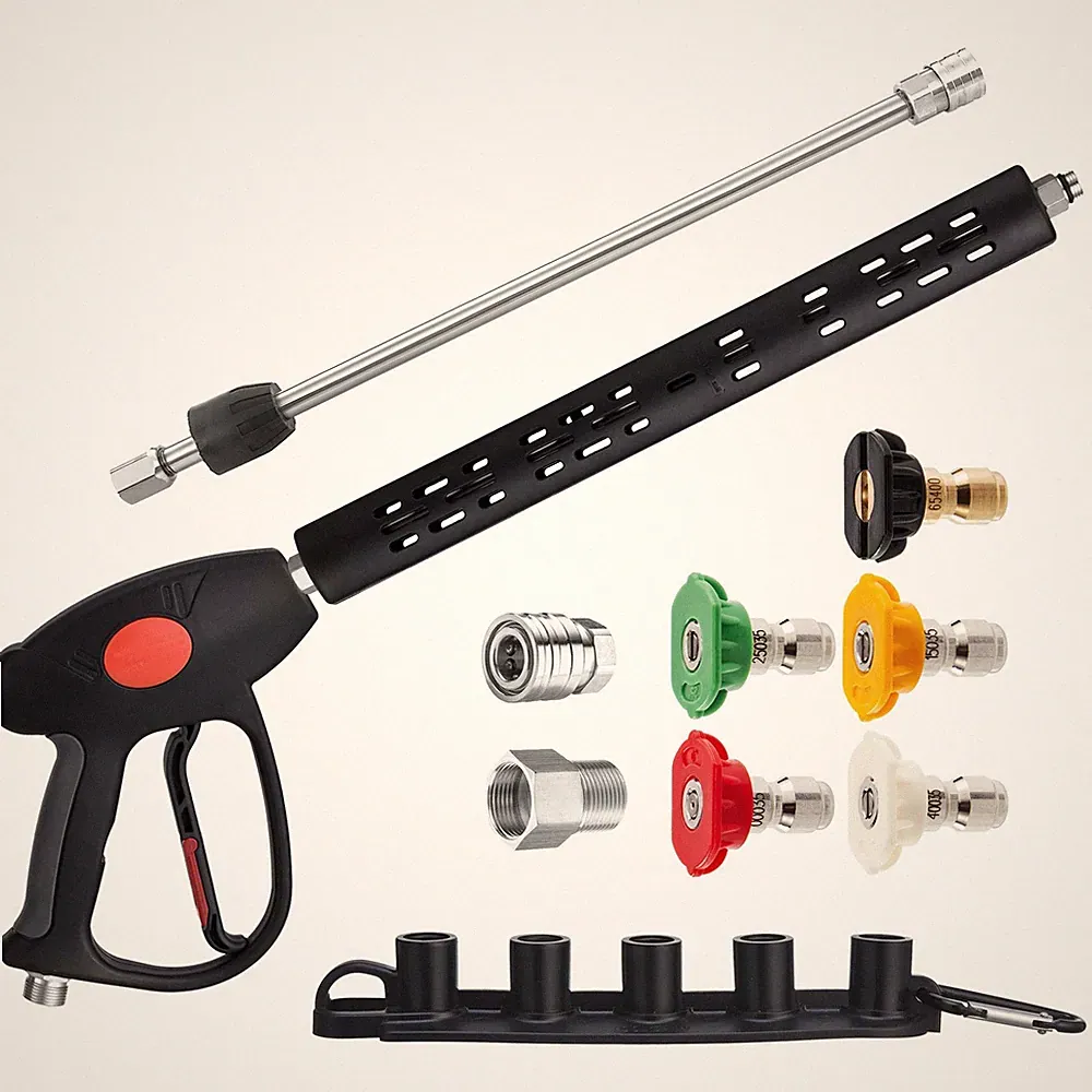 M MINGLE Replacement Pressure Washer Gun with Extension Wand, M22 40 Inch