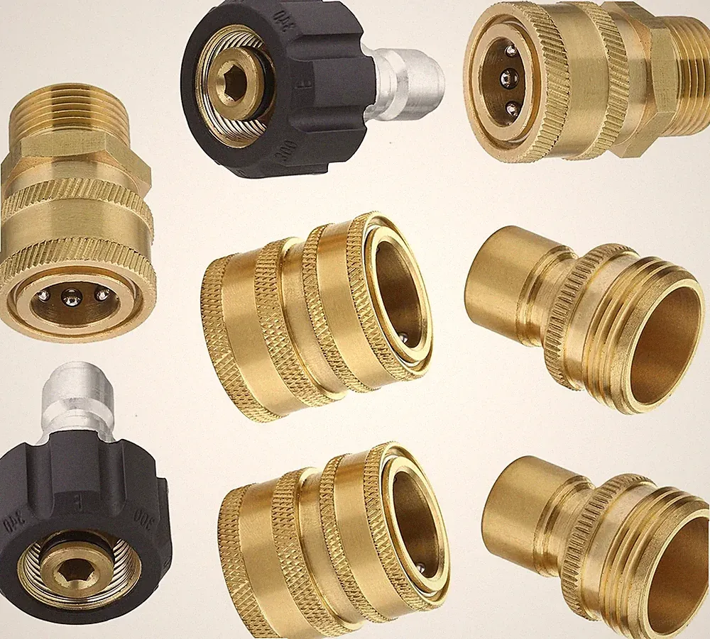 M MINGLE Ultimate Pressure Washer Adapter Set, Quick Disconnect Kit, M22...
