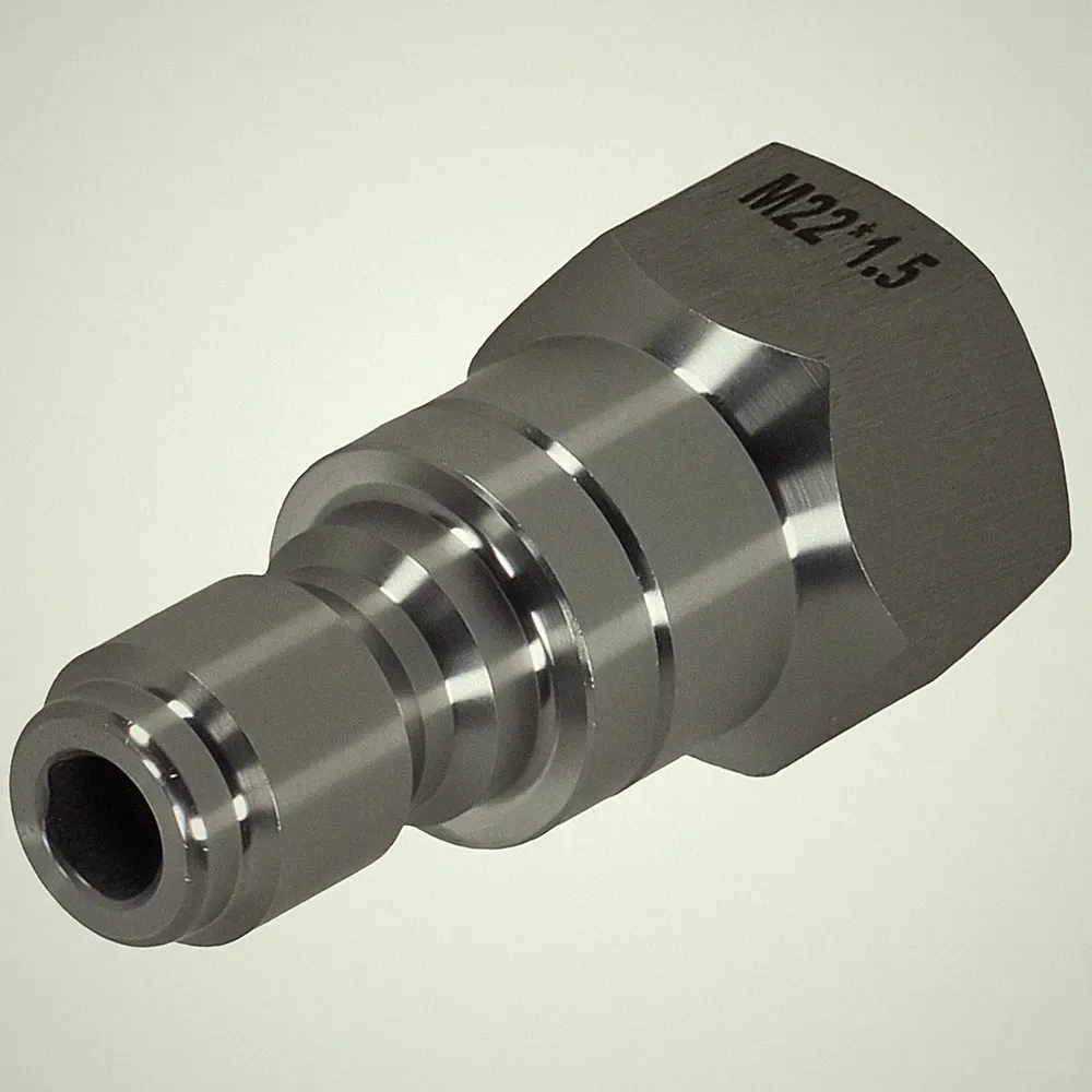 M22 14mm to 3/8" Quick Connect Swivel Fitting Adapter for Pressure Washer Gun