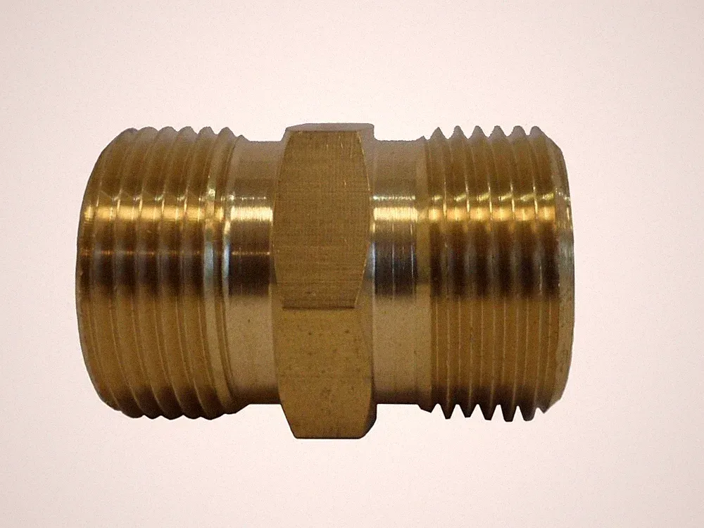 M22 14mm to M22 14mm Adapter, Coupler for Power Pressure Washer (Heavy Duty)