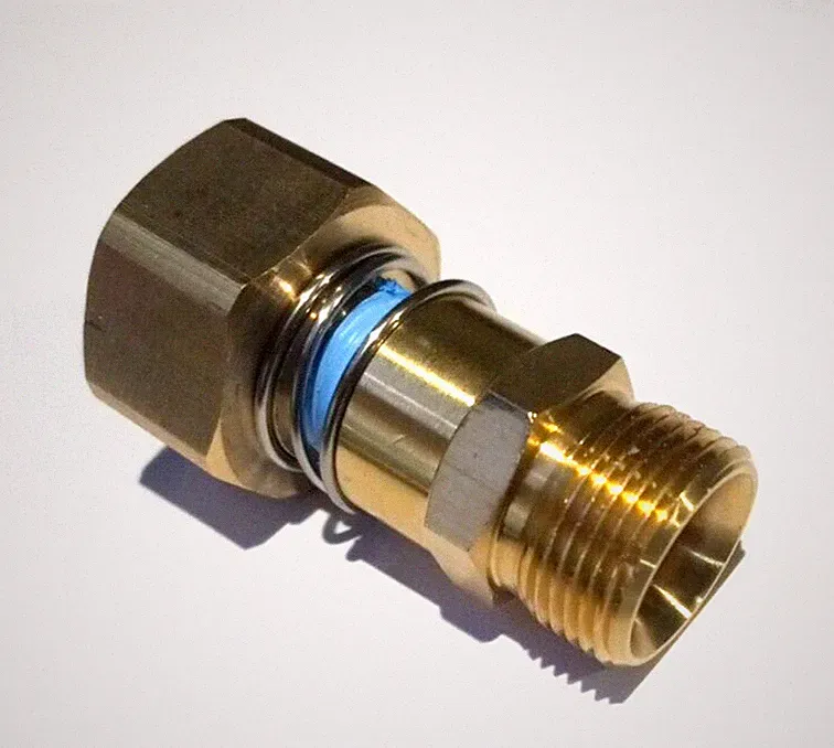 M22-15mm Male- Garden Hose Adapter Pressure Washer, AR Blue Clean, Sun Joe