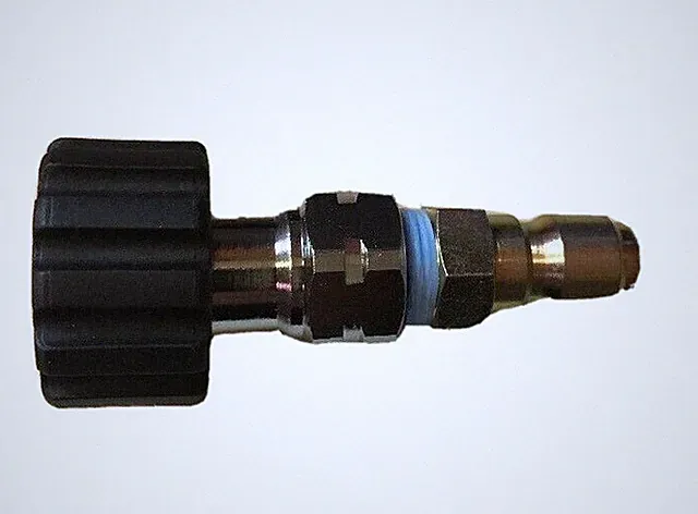 M22 Female 15mm Twist Connect x 3/8" Plug Fits Sun Joe And AR Blue Clean