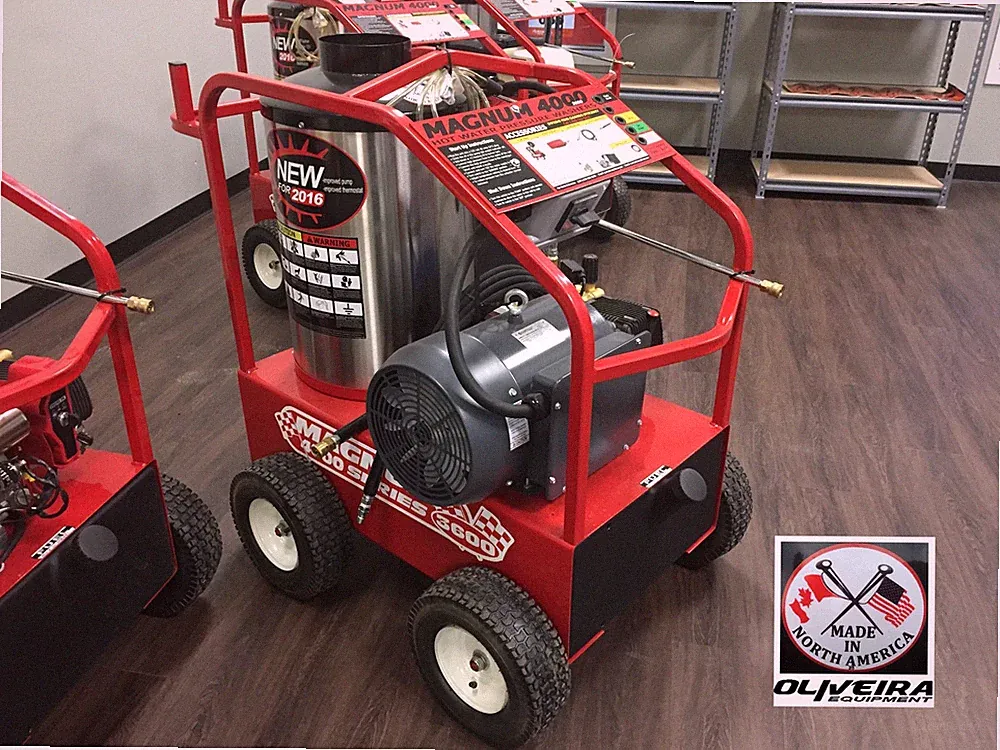Magnum 4000PSI Hot Water Electric Pressure Washer