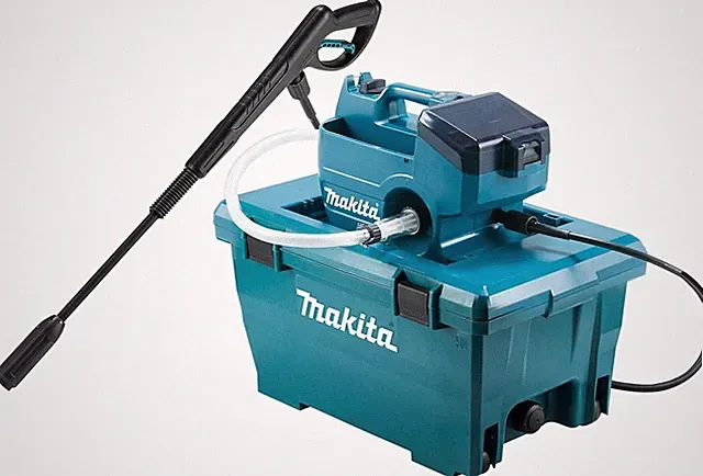 Makita MHW080DZK Rechargeable High Pressure Washer Brushless 18V Blue Tool Only