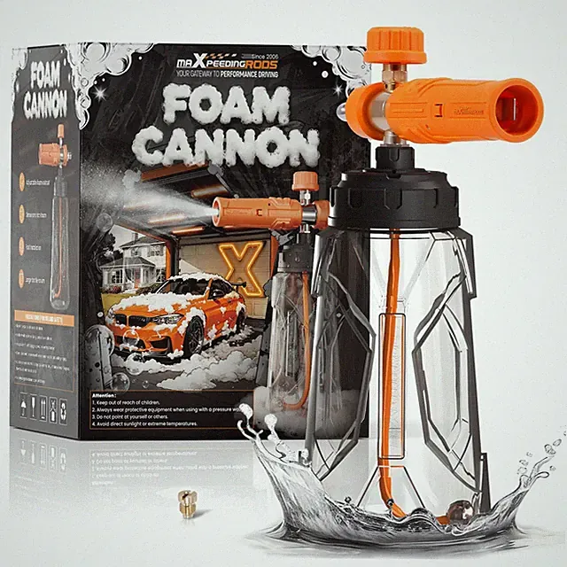 maXpeedingrods Foam Cannon for Pressure Washer, Wide Mouth Quick Transparent