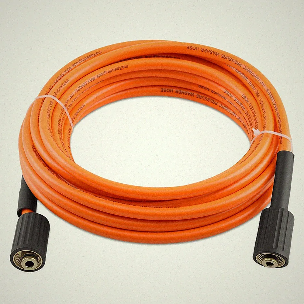 maXpeedingrods Pressure Washer Hose 30FT x 1/4", 5800PSI Kink Resistant Power...