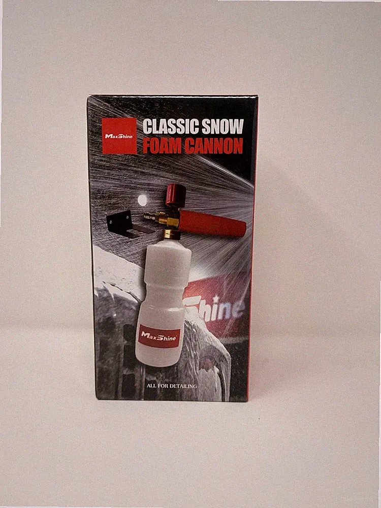 Maxshine Universal Snow Foam Cannon w/Wall Mount - 1/4” Quick Connect Premium...
