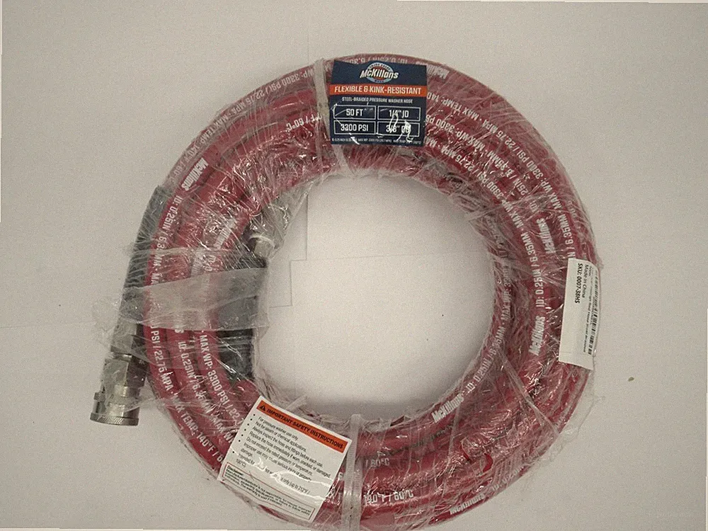 McKillans , 1/4" x 50' Ft Quick Connect Pressure Washer Hose