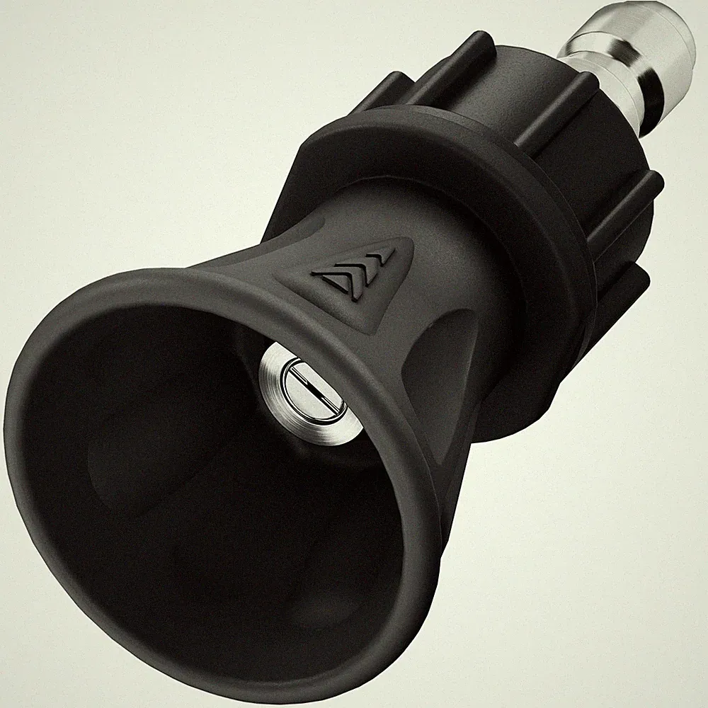 McKillans 40 Degree Pressure Washer Nozzle - Stainless Steel, High-Efficiency Cl