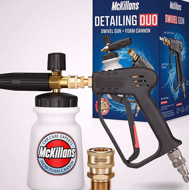 ✅McKillans Duo, Swivel Gun & Wide Mouth Foam Cannon, New📦