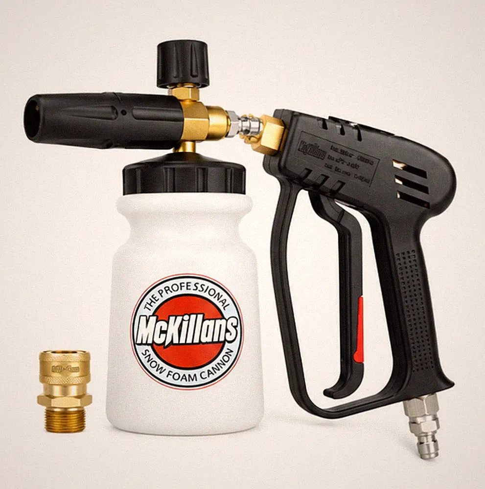 ✅McKillans Duo, Swivel Gun & Wide Mouth Foam Cannon, New📦
