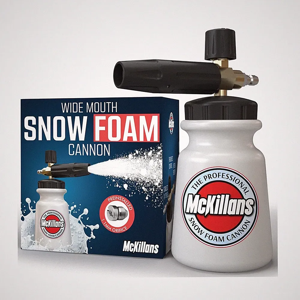 McKillans Foam Cannon for Pressure Washer (Wide Mouth) - Car Wash Snow Foam C...