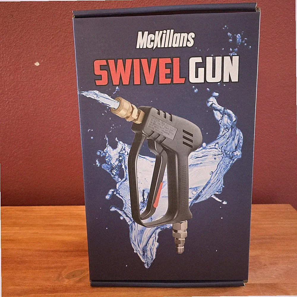 McKillans Swivel Gun High Pressure Washer Car Cleaning Detailing Spray Gun