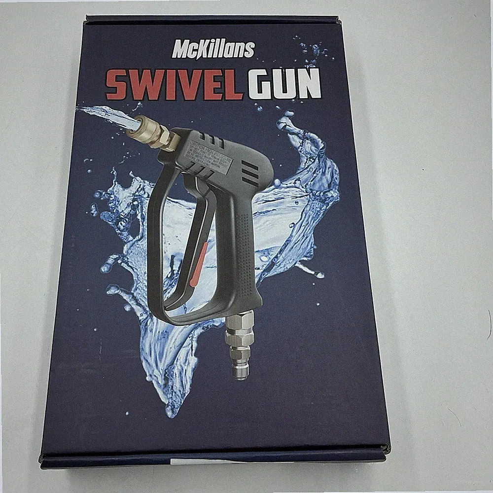 Mckillans Swivel Gun Pressure Washer 4" Quick Connector Coupler New