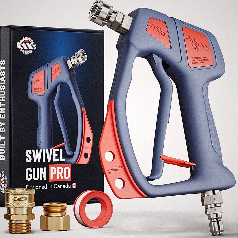 McKillans Swivel Gun Pro Pressure Washer 4000PSI 3/8 in Stainless Steel