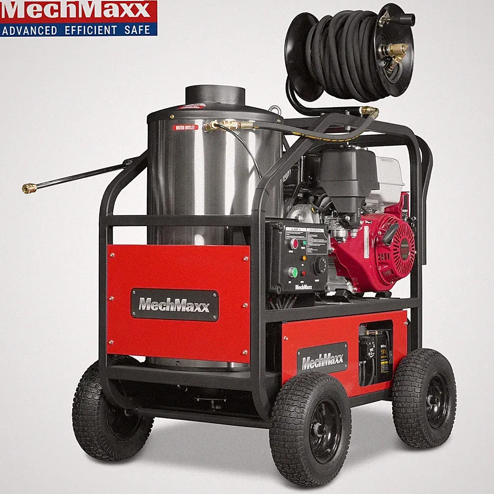 MechMaxx 4000 PSI 4 GPM HONDA 389 cc 11.7 HP Hot Water Pressure Washer, HPW40H