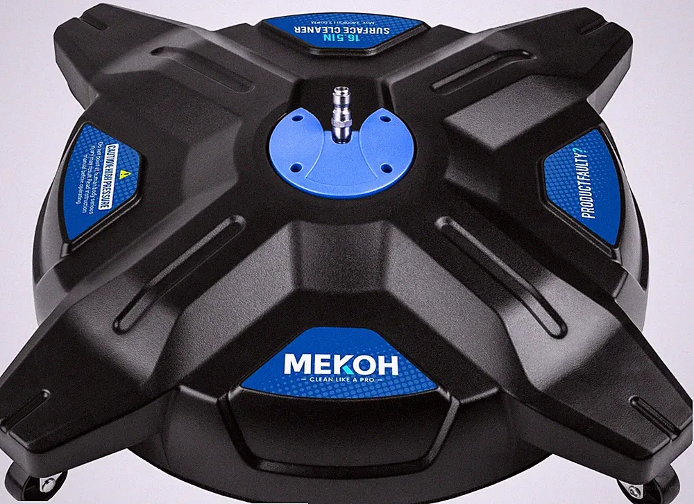 MEKOH 16.5'' 4-Wheel Lightweight Pressure Washer Surface Cleaner, 3600PSI