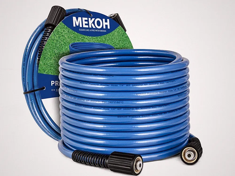 MEKOH 32ft Kink Resistant Pressure 384 inches long x 0.25 wide, Blue