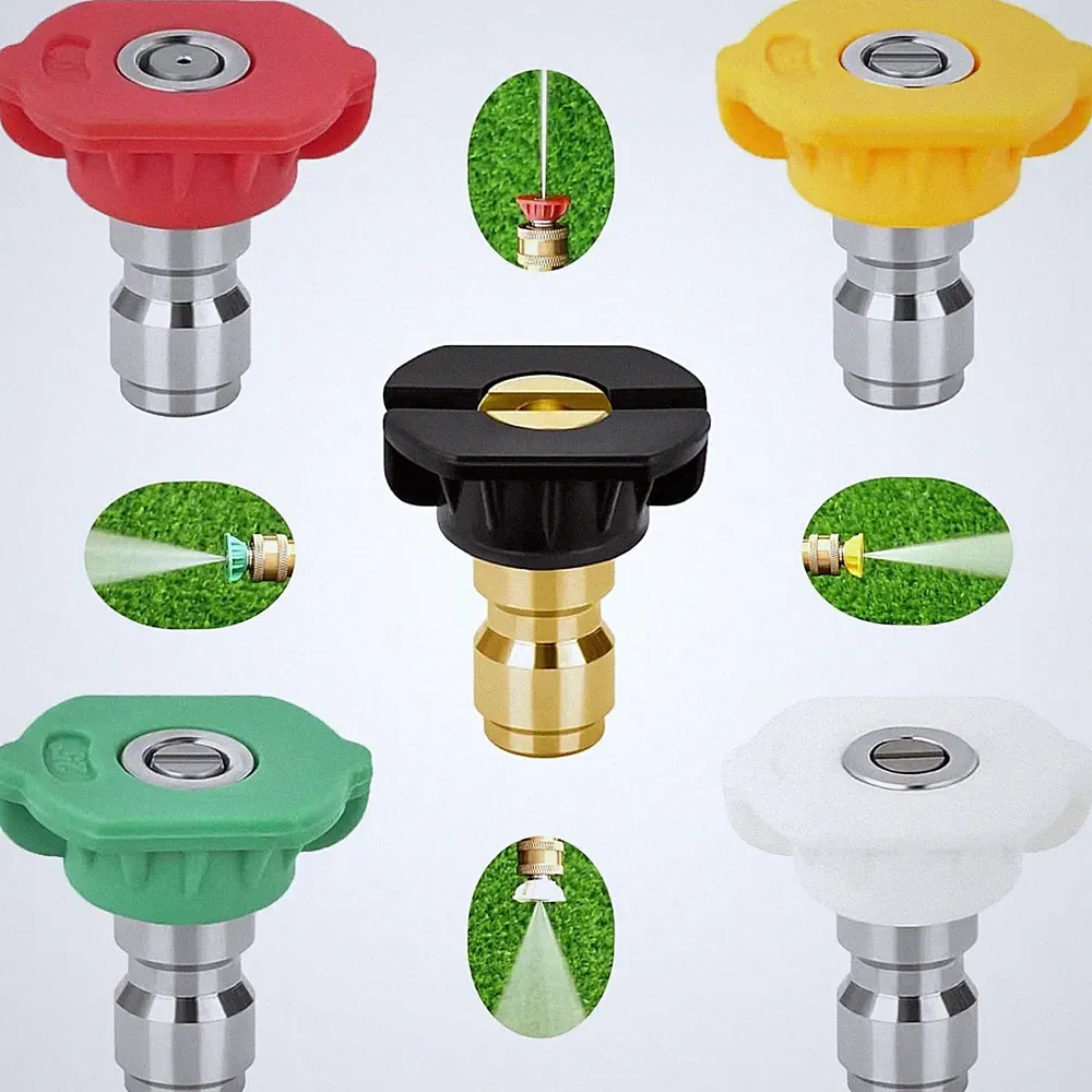 MEKOH Pressure Washer Nozzle Tips, 4500 PSI Power Washer Tips Set, 4.0 GPM Multi