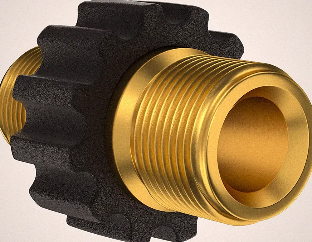 Metric M22 14 Mm Male Thread to M22 14Mm Male Fitting, Pressure Washer Hose Coup