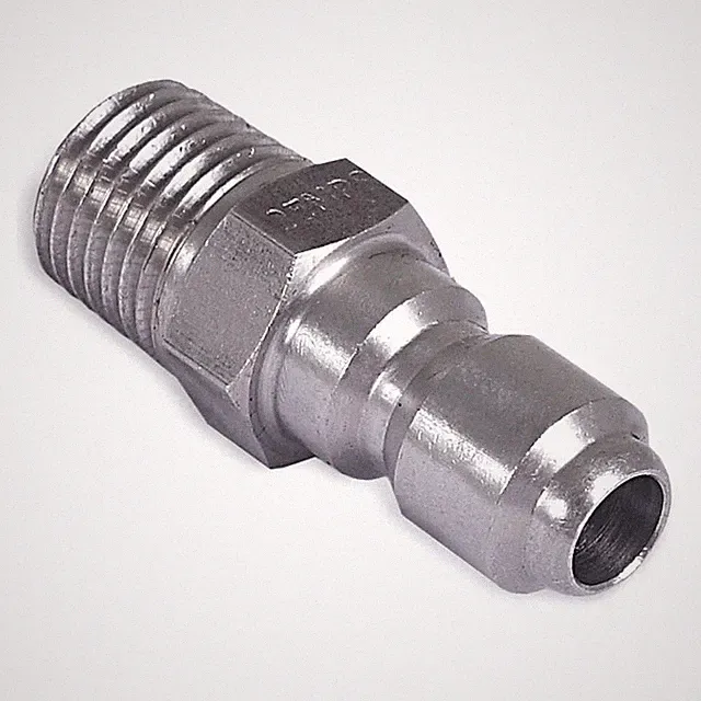 MI-T-M 17-0002 Quick-Connect Coupler,1/4 (M) x 1/4 35Z908