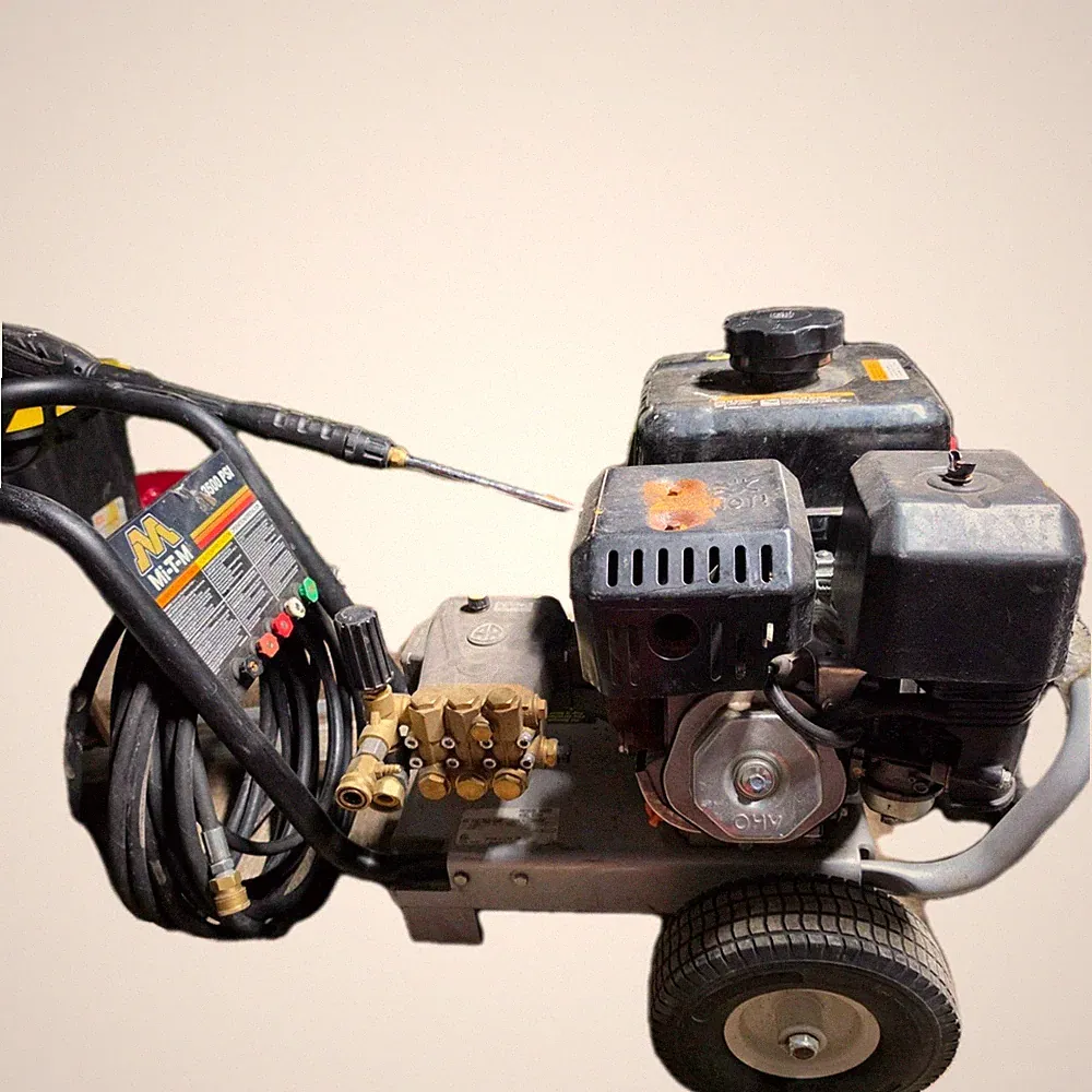 Mi-T-M 3500 PSI Portable Cold Water Gas Powered Pressure Washer