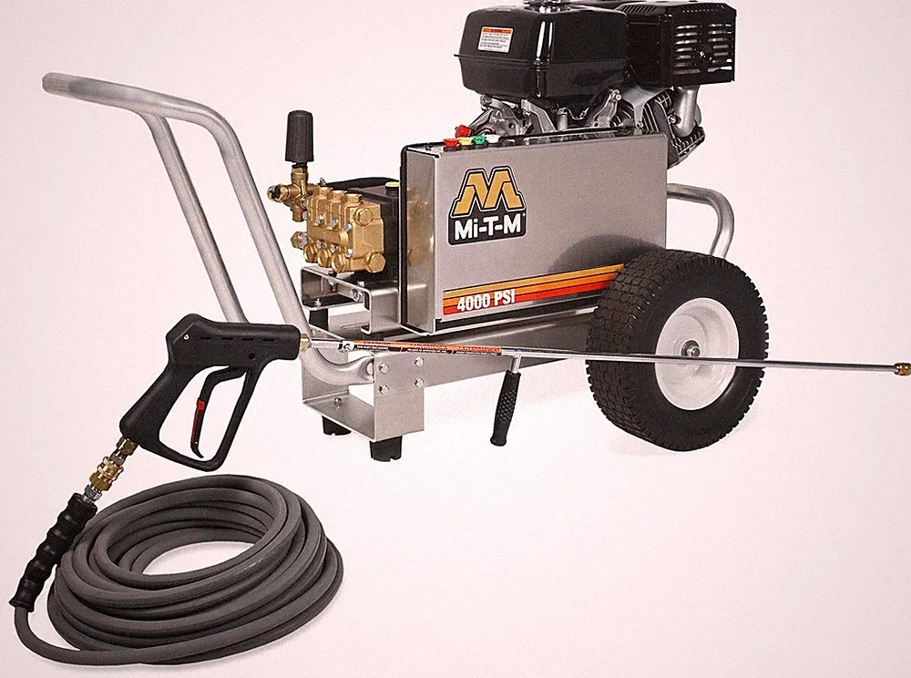 Mi-T-M 4000 PSI 4 GPM Belt Drive Pressure Washer
