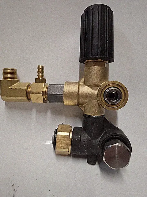 Mi-T-M 8-0635 Bolt-On Unloader w Injector Pressure Washer Valve Assemby Annovi