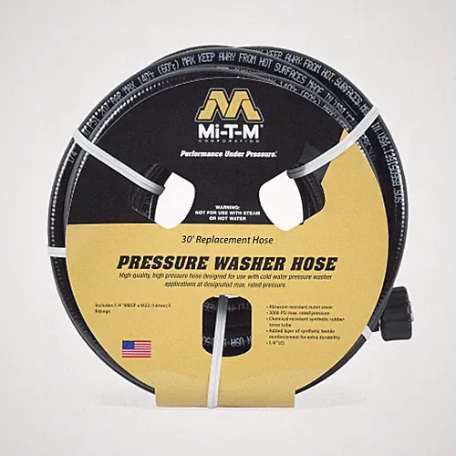Mi-T-M AW-0015-0239 Pressure Washer Hose, 30 Ft. - Quantity 1