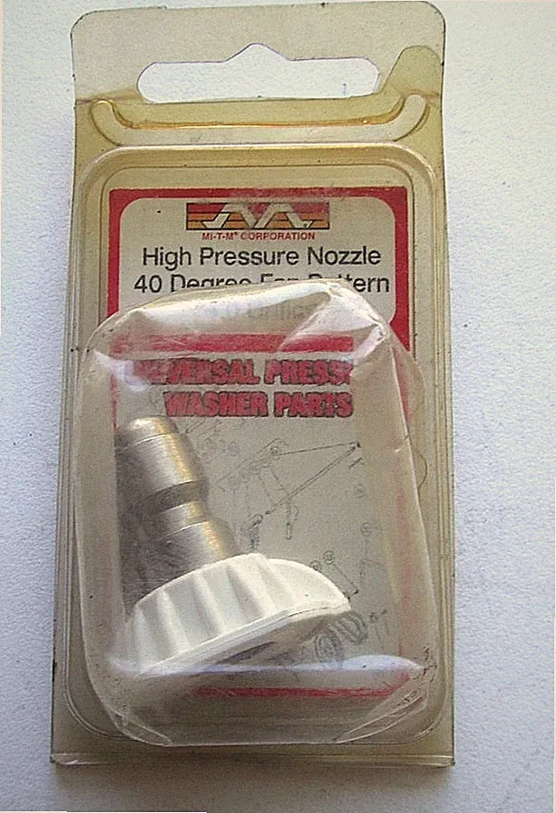 Mi-T-M AW-0018-0031 Pressure Washer Nozzle 40 Degree 4.0 Orifice ~ Free Shipping