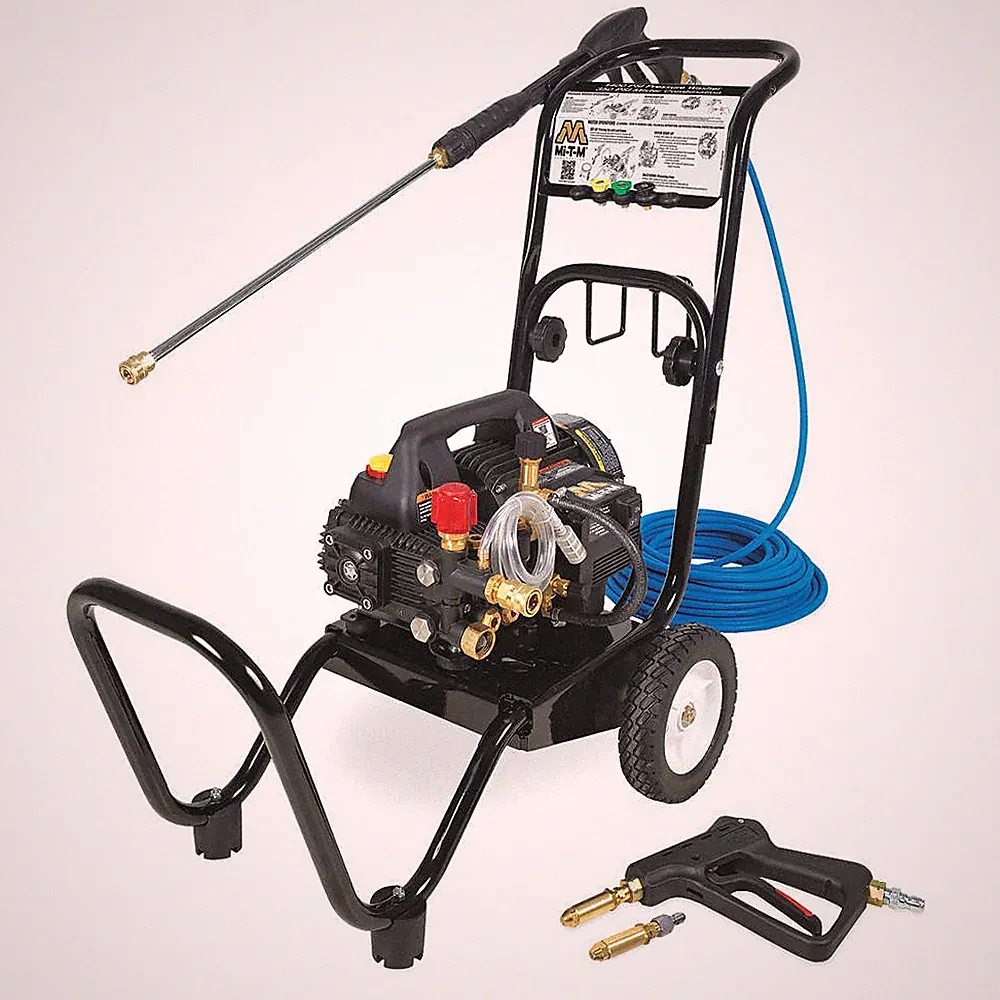 MI-T-M CM-1400-0MEC-M Pressure Washer,1400 PSI, 1.5 HP, 120 V 56JJ10