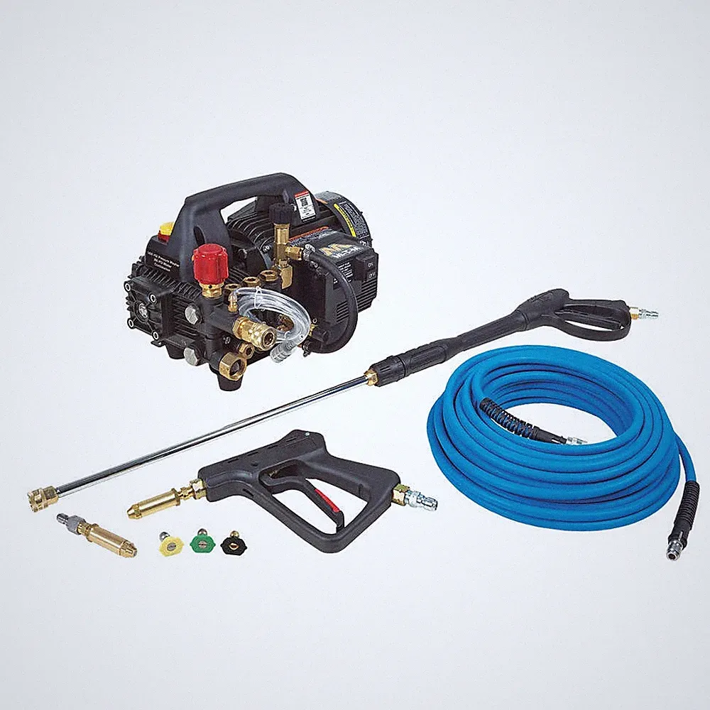 MI-T-M CM-1400-1MEH-M Pressure Washer,1400 PSI, 1.5 HP, 120 V 56JJ09