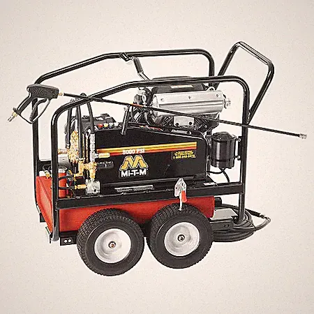 Mi-T-M Gc-5004-3Mah Gas-Powered Pressure Washer, 5, 000 Psi, 4 Gpm