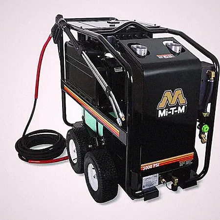Mi-T-M Gh-3004-Sm30 3500 Psi Pressure Washer, 3.5 Gpm, Hot Water, 8 Hp