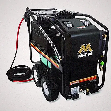 Mi-T-M Gh-3004-Sm30 3500 Psi Pressure Washer, 3.5 Gpm, Hot Water, 8 Hp