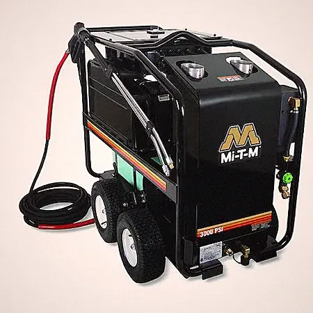 Mi-T-M Gh-3004-Sm30 3500 Psi Pressure Washer, 3.5 Gpm, Hot Water, 8 Hp