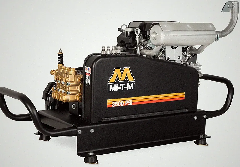 Mi-T-M Pressure Washer 3500 psi 8 gallons per minute gpm GX690 Honda Engine