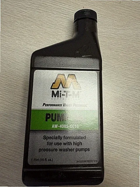 Mi-T-M Pressure Washer Pump Oil #AW-4085-0016