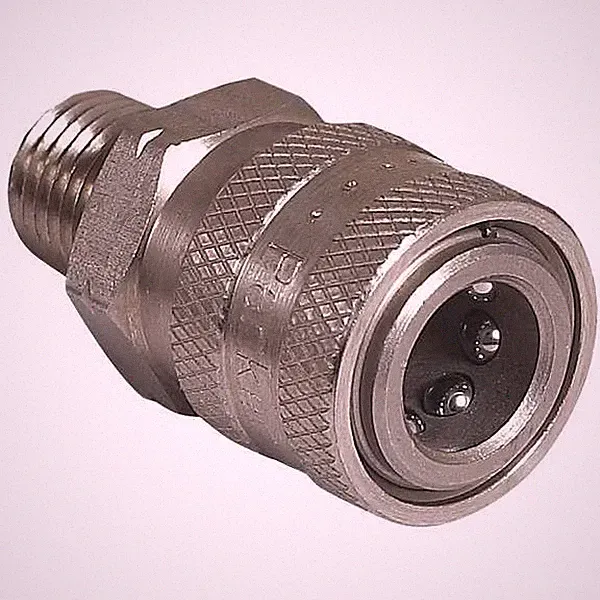 Mi-T-M Quick Connect Coupler 1/4 Inch Stainless Steel 6000 PSI Pressure Washer