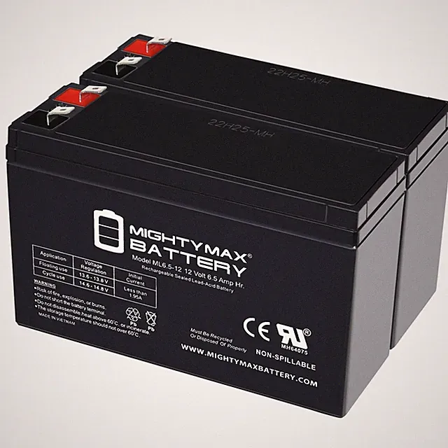 Mighty Max 12V 6.5Ah F2 Replaces Powerstroke 3100 PSI Subaru PS8C310E - 2 Pack