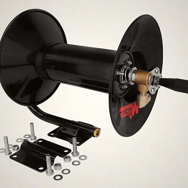 Milton® Empty Manual Reel for Pressure Washing (holds 100' of hose)