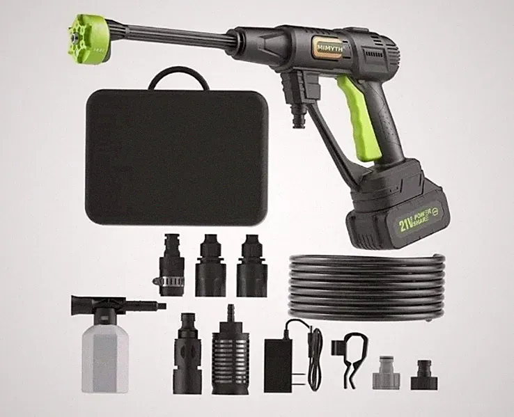 MIMYTH Cordless Pressure Washer 21V Battery Powered Portable Power Washer - NEW