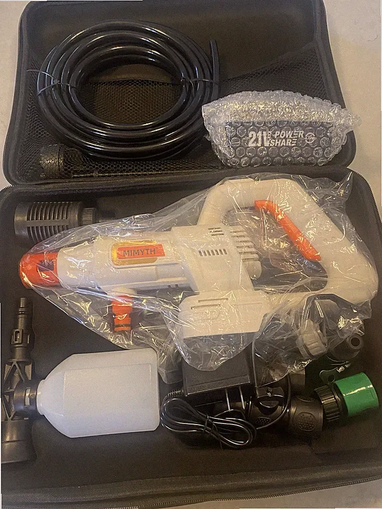 MIMYTH Cordless Pressure Washer MBBT25022 with Accessories and Manual