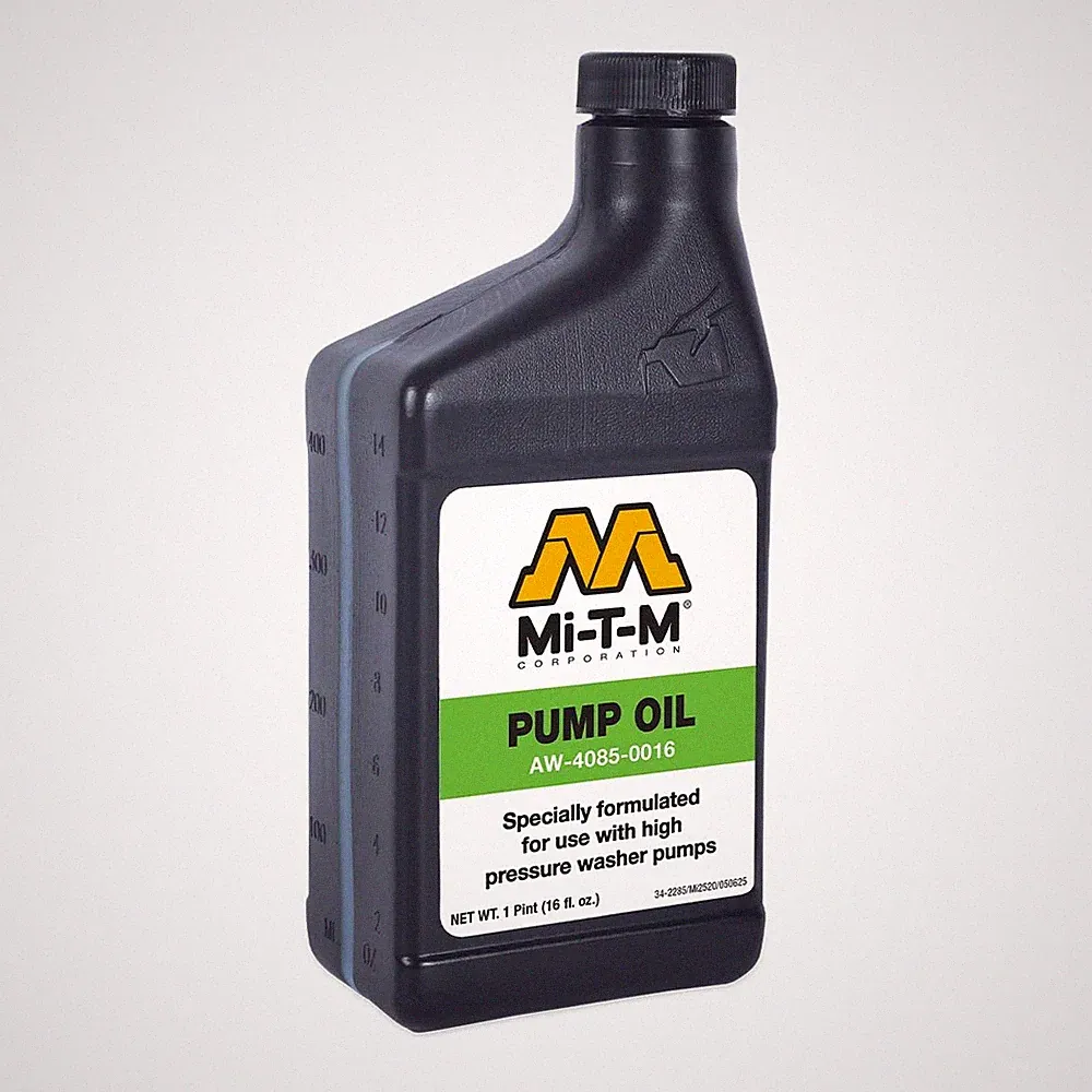 MiTM Pressure Washer Pump Oil, 16 oz, AntiWear, Triplex, Axial, Premium