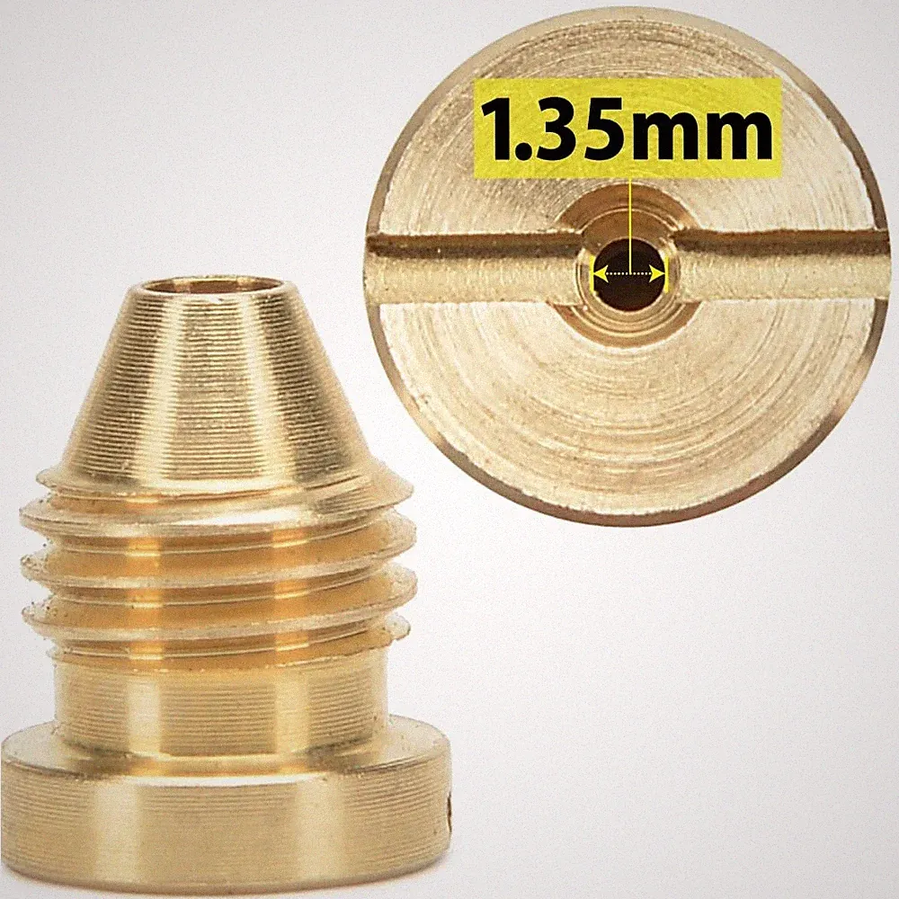 MJJC Foam Cannon Orifice Nozzle (1.35mm for 2176 PSI ~ Gold