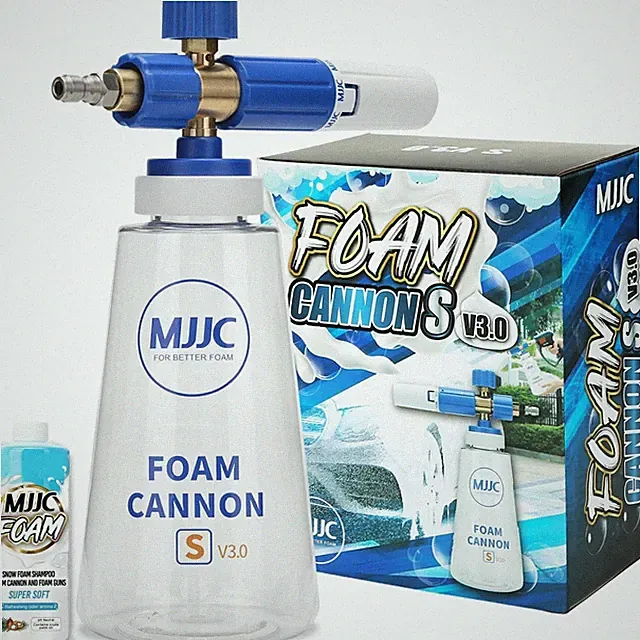 MJJC Foam Cannon S V3.0 (Thicker Snow Foam Technology) with 1/4 Inch Quick Conne