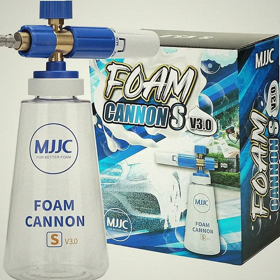 MJJC Foam Cannon S V3.0 with 1/4″ Quick Connector Adapter (NEW VERSION 3.0)