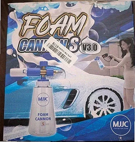 MJJC Foam Cannon S V3.0 with 1/4″ Quick Connector Adapter (NEW VERSION 3.0)
